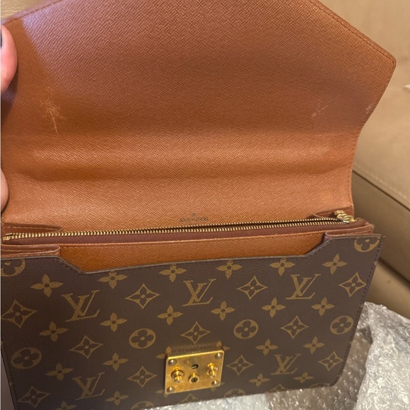 LOUIS VUITTON CONCORDE HANDBAG BRIEFCASE M51190 SR0945 XX21904 with 2 keys - Picture 6 of 16